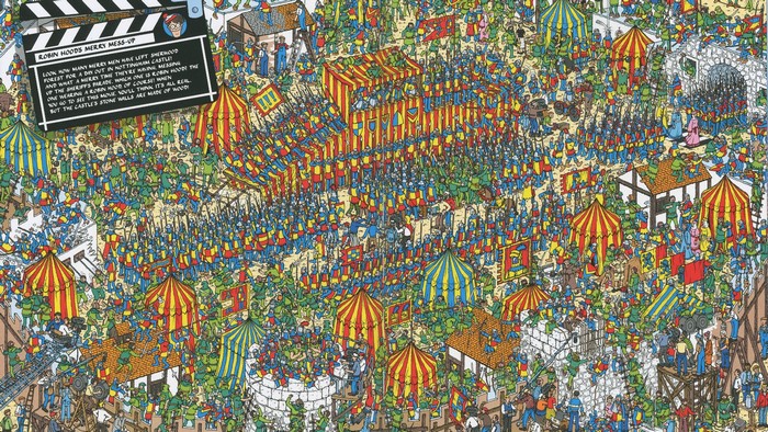 Robin Hoods Merry Mess-Up Waldo Puzzle