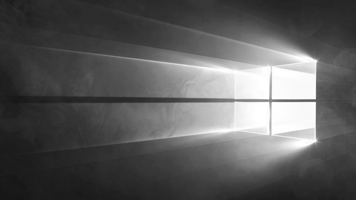 Windows 10 Logo Black and White