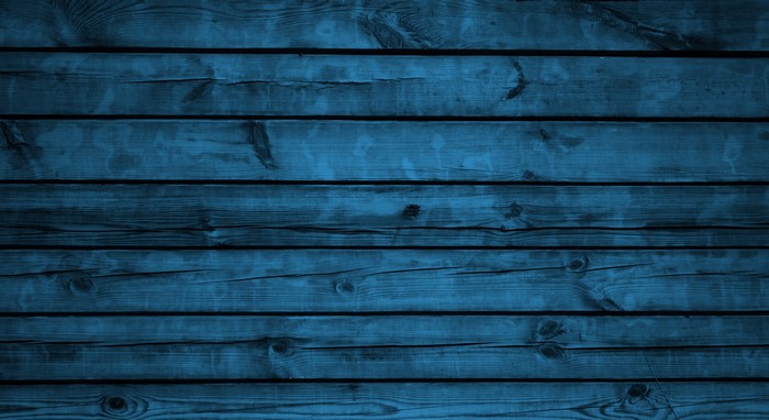 Blue wood planks texture