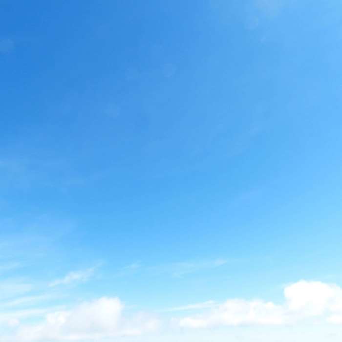 Blue Sky with Wispy Clouds