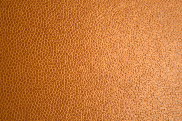 Brown textured leather surface