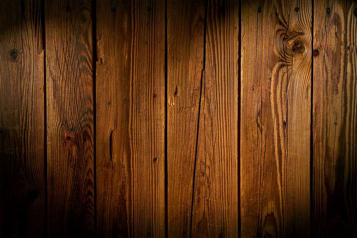 Warm Wooden Planks Texture with Grain Patterns