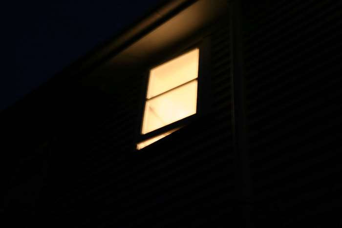 Window light at night
