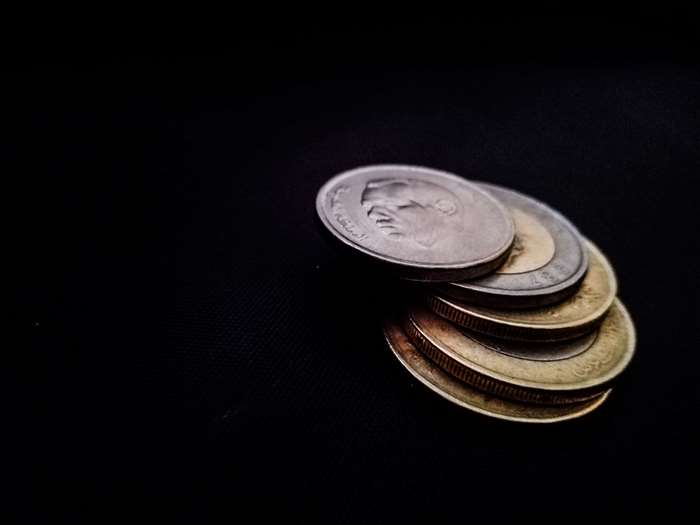 Stack of Moroccan Coins 4K