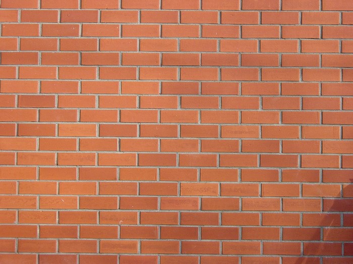 Red brick wall texture