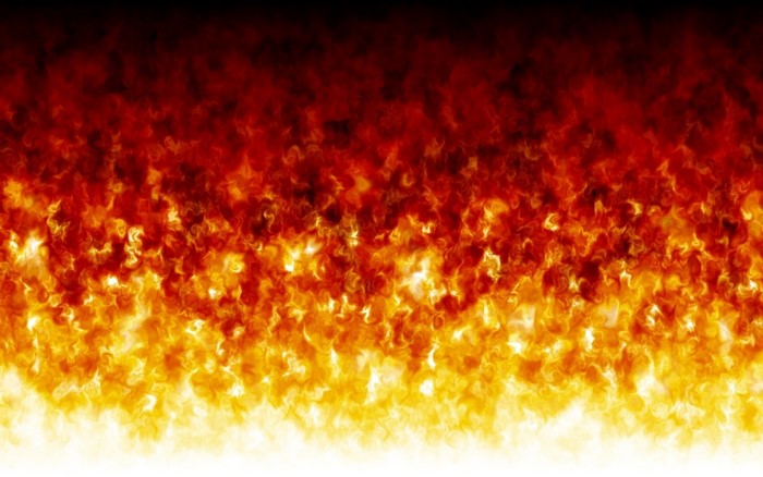 Abstract fire and smoke texture