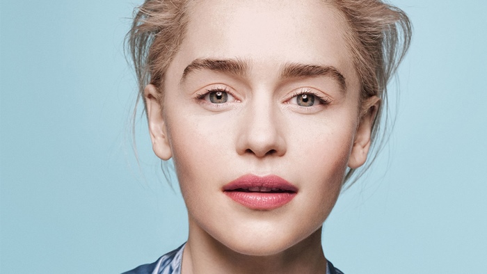 Emilia Clarke close-up portrait