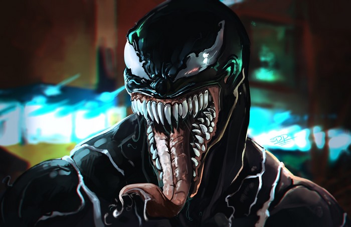 Venom from Venom movie artwork