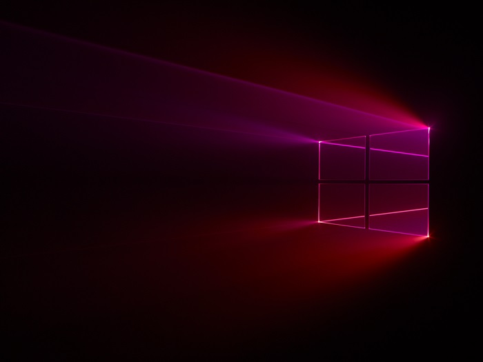 Windows 10 Neon Light Logo