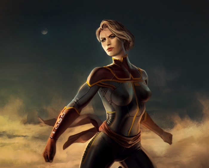 Captain Marvel artwork