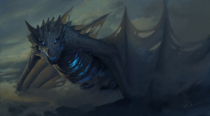 Dragon artwork by artist on DeviantArt