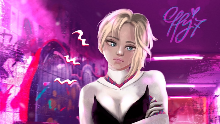Gwen Stacy artwork by artist