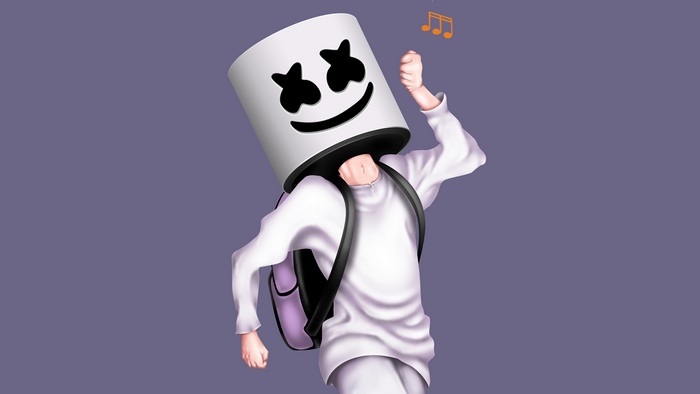 Marshmello DJ art 4K