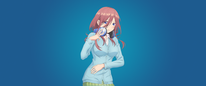 Miku Nakano from The Quintessential Quintuplets