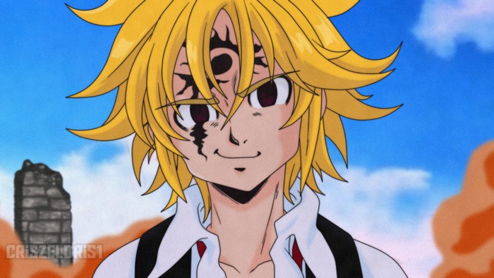 Meliodas with Demon Mark from The Seven Deadly Sins