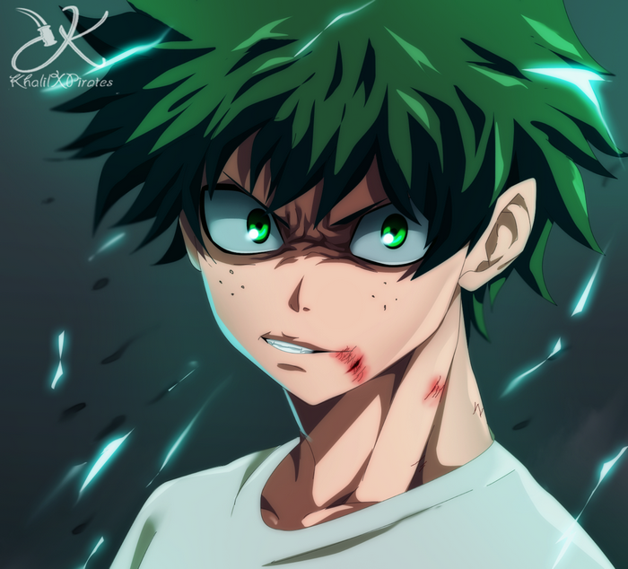 Izuku Midoriya from My Hero Academia