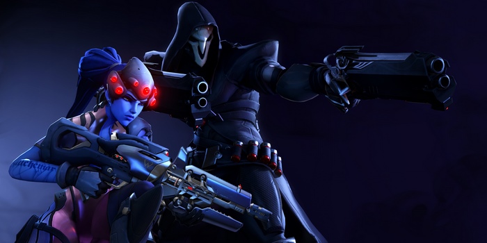 Reaper and Widowmaker from Overwatch