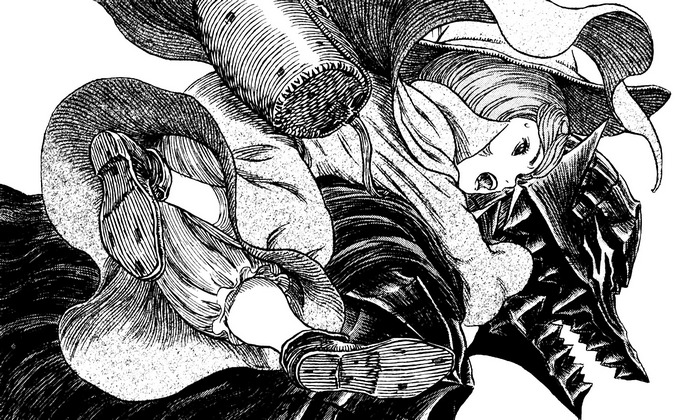 Schierke and Guts from Berserk