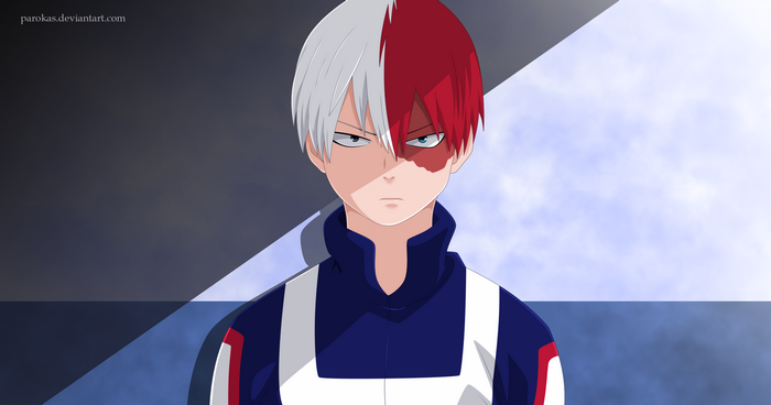 Shoto Todoroki from My Hero Academia