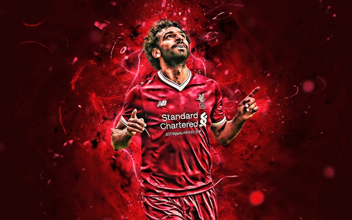Mohamed Salah from Liverpool F.C.