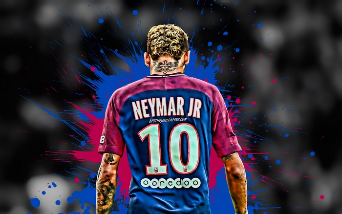 Neymar Jr in Paris Saint-Germain Jersey
