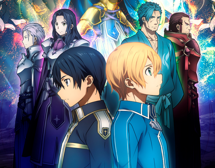 Sword Art Online Alicization Characters Group