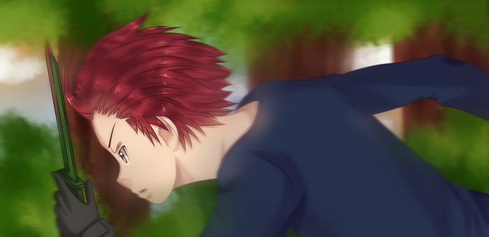 Karma Akabane from Assassination Classroom
