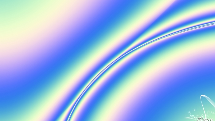 Abstract Pastel Gradient Digital Art