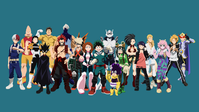 My Hero Academia Group 4K Art
