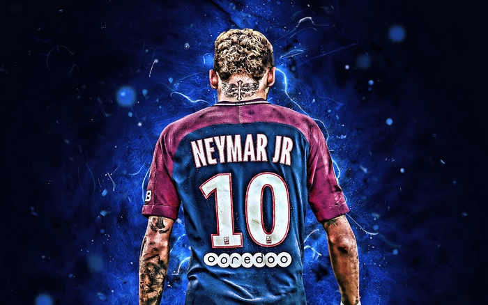 Neymar Jr in Paris Saint-Germain Jersey