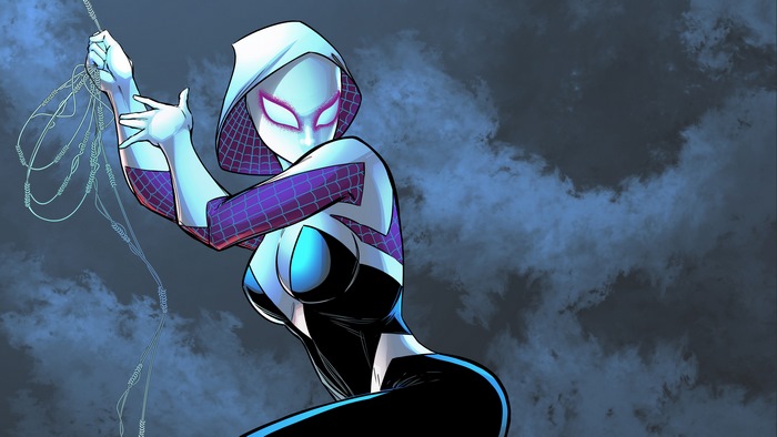 Spider-Gwen from DC Comics