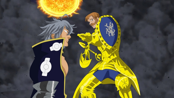 Estarossa and Escanor from The Seven Deadly Sins