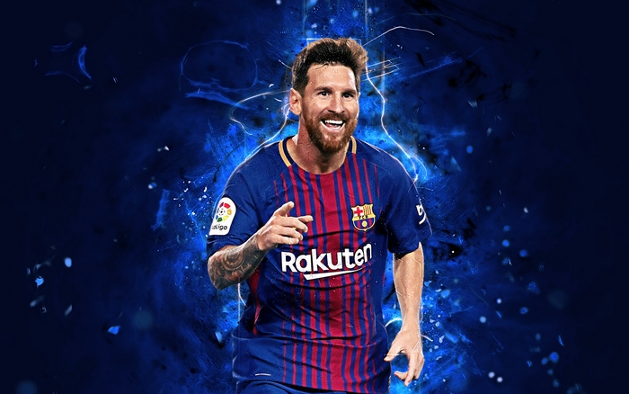 Lionel Messi from FC Barcelona