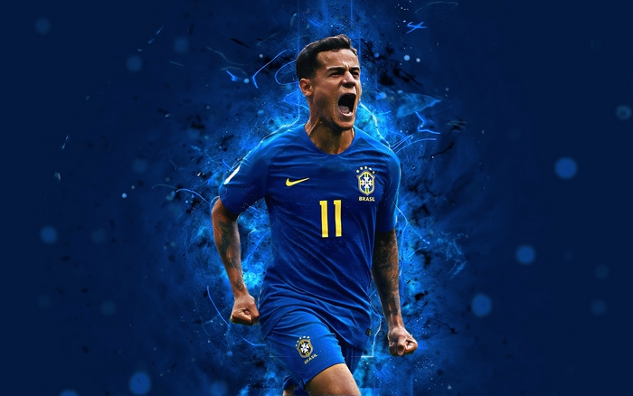 Philippe Coutinho of Brazil Soccer