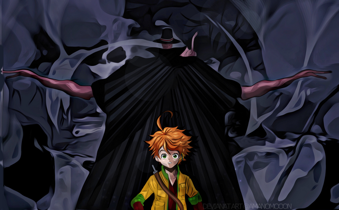 Emma and Leuvis from The Promised Neverland