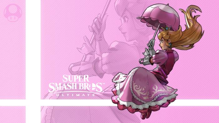 Princess Peach from Super Smash Bros. Ultimate