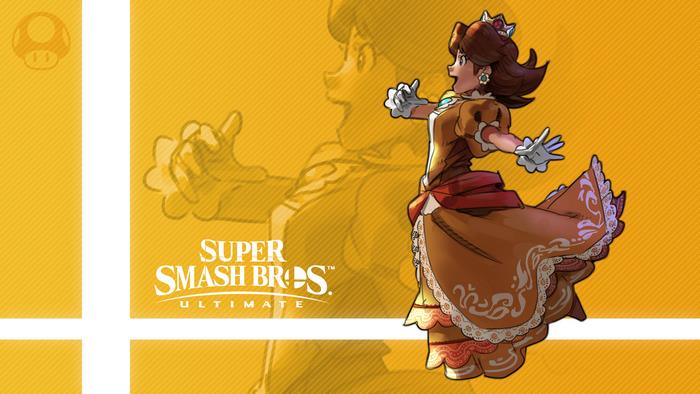 Princess Daisy from Super Smash Bros. Ultimate