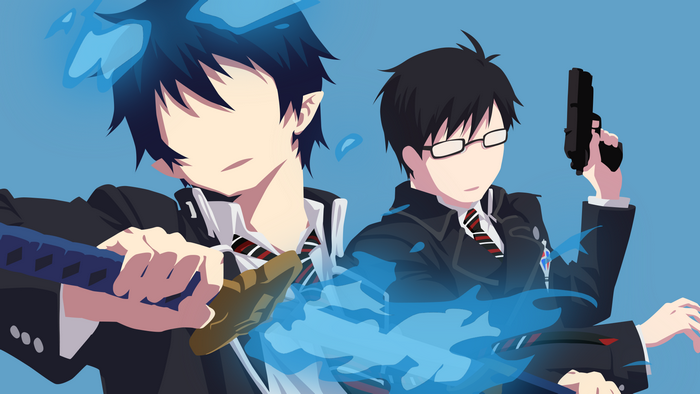 Rin and Yukio Okumura from Blue Exorcist