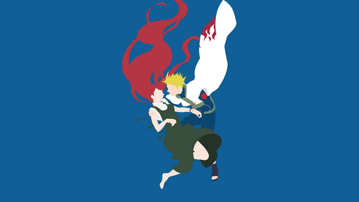 Minato Namikaze and Kushina Uzumaki from Naruto
