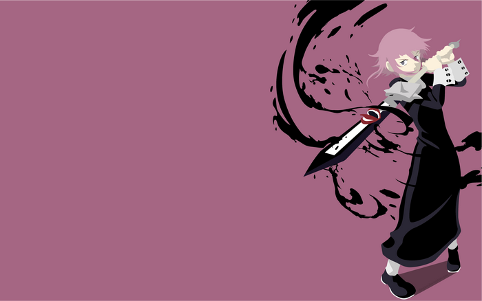 Crona from Soul Eater with Black Blood