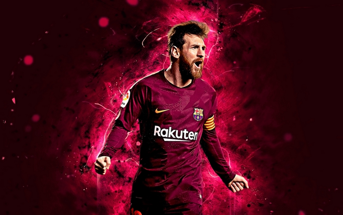 Lionel Messi from FC Barcelona