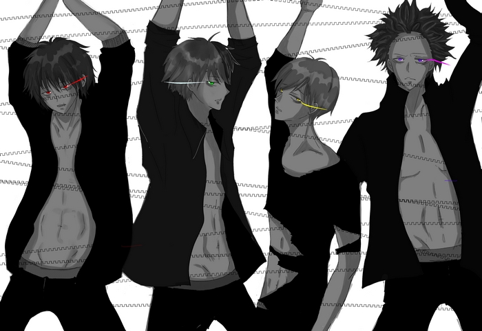 Tomura Shigaraki Neito Monoma Hitoshi Shinso Shoto Todoroki