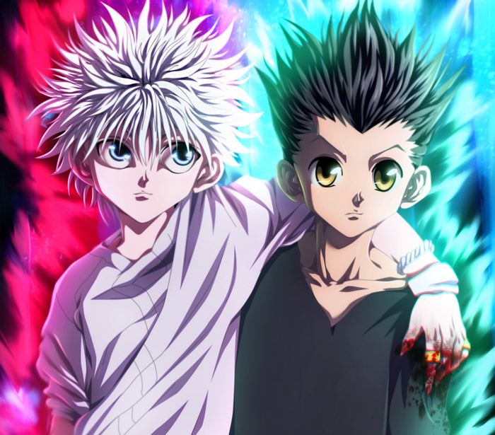 Killua and Gon from Hunter x Hunter
