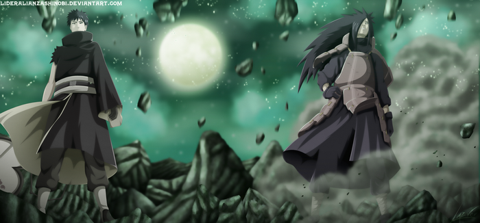 Obito Uchiha and Madara Uchiha from Naruto
