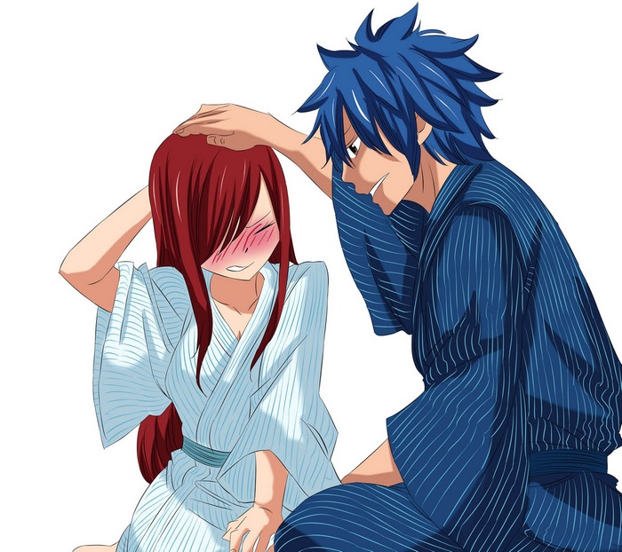 Erza Scarlet and Jellal Fernandes from Fairy Tail