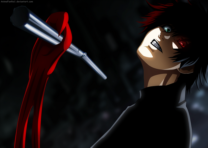 Ken Kaneki from Tokyo Ghoul with Kagune