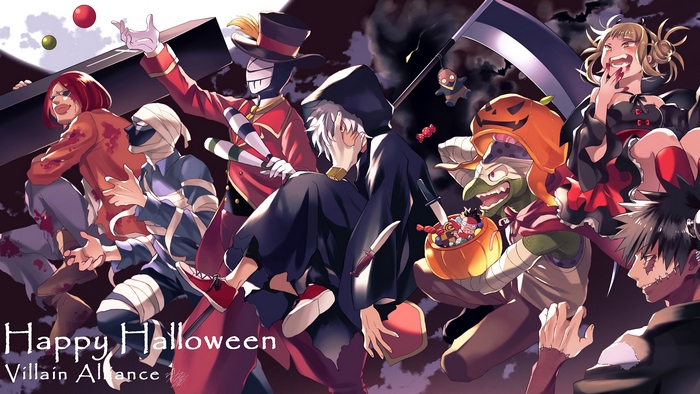 My Hero Academia Villain Alliance Halloween