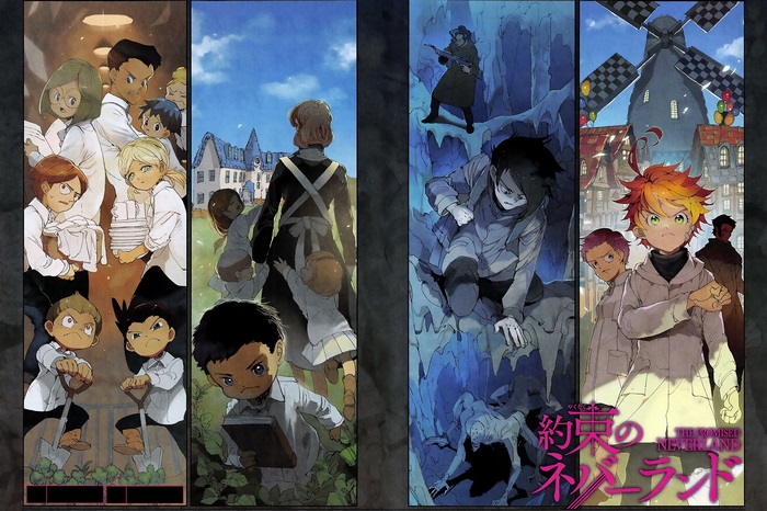The Promised Neverland Children and Escape Scene