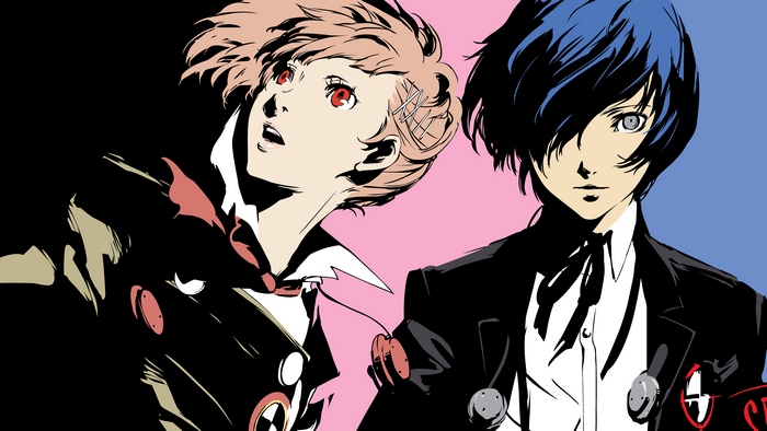 Minato Arisato and Kotone Shiomi from Persona 3 Portable