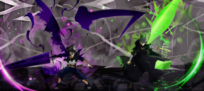 Asta and Yuno Magic Duel Black Clover